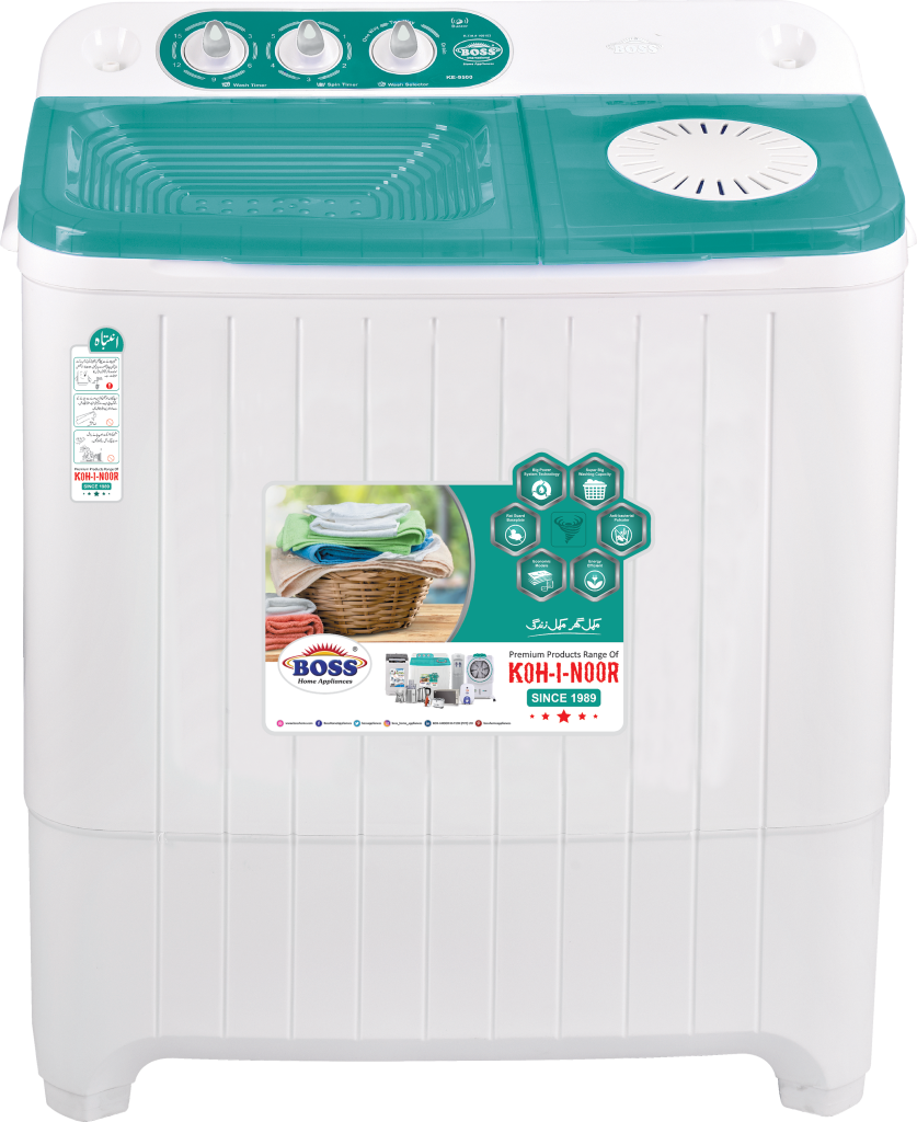 Twin Tub Washing Machine KE 9500BSGreen BOSS Home Appliances